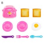 Jouets de cuisine mini simulation r�frig�rateur, grille - pain pour enfants, ensemble de jeu de r�le ...