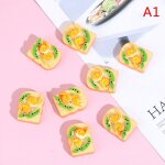 Jouets de cuisine, simulation de diffrents types de pain grill, confiture de pain, maison de poupe, ...