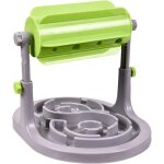 Jouet cylindrique anti - fuite pour animaux de compagnie - distributeur de nourriture et de friandises ...