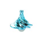 Jouets de d�compression de bureau gyro pneumatiques portables, jouets de d�compression (bleu romantique) ...