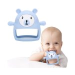 Jouet de dentition pour bébé - anneau de dentition en silicone pour nourrissons de 3 mois et plus, sans ... Jouet de dentition pour bébé - anneau de dentition en silicone pour nourrissons de 3 mois et plus, sans ...