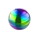 Jouet de dtente tiktok color grande boule de table rotative avec spinning top pour soulager le stress ...