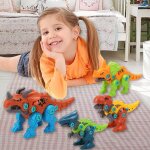 Jouets de dinosaures a démonter, assortiment educatif velociraptor pour les tout - petits Jouets de dinosaures a démonter, assortiment educatif velociraptor pour les tout - petits