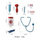 Jouets de docteur en silicone pour enfants, jouet de simulation, mdecine, beurre, enfant - type set ...