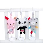 Jouet doux suspendu pour nouveau - n, 1 pice, avec musique sonore, poussette, lit, accessoires, puzzle, ...