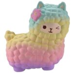 Jouets ecrasables pour les petits, pour jouer et s'amuser, mouton, alpaga, galaxie, mignons, animal, ...