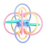 Jouets educatifs pour b�b�s de 0 a 12 mois, hochets de lit, cloche, anneaux de dentition pour nouveau ...