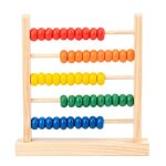 Jouet educatif en bois pour enfants, pour l'apprentissage des maths, cinq boulier de calcul, compteur, ... Jouet educatif en bois pour enfants, pour l'apprentissage des maths, cinq boulier de calcul, compteur, ...