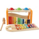 Jouet educatif en bois pour enfants, instrument de piano xylophone musical 8 notes