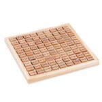 Jouets educatifs en bois montessori pour enfants, 99 jouets de table de multiplication, outils d'enseignement ...