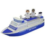 Jouet educatif de construction de maquettes militaires, carte 3d en papier, bateau familial origami a ...