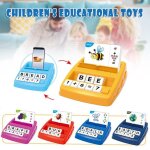 Jouets educatifs pour enfants, jeu de lettres assorties, alphabet et maths, puzzle, jeu de socit pour ...