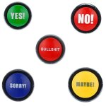 Jouets educatifs pour enfants, réponse, buzzer, bouton de bouledogue, oui, non, dommage, effet sonore, ... Jouets educatifs pour enfants, réponse, buzzer, bouton de bouledogue, oui, non, dommage, effet sonore, ...