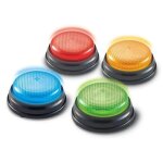 Jouet educatif - learning resources - qdz1w - set de 4 buzzers - sons réels - pour enfants a partir de ... Jouet educatif - learning resources - qdz1w - set de 4 buzzers - sons réels - pour enfants a partir de ...