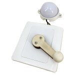 Jouet educatif a manivelle avec gnrateur d'electricit et eclairage led, modle de manivelle, jouets ...