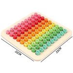 Jouets educatifs montessori en bois pour enfants, 99 tables de multiplication, jeux educatifs math�matiques, ...