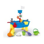Jouets educatifs de plage pour enfants - amoune - table de plage de bateau de pirate - bleu - mixte - ... Jouets educatifs de plage pour enfants - amoune - table de plage de bateau de pirate - bleu - mixte - ...