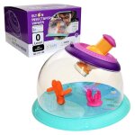 Jouet educatif avec visionneuse lumineuse pour animaux de compagnie, grow magic sol + eau = poissons ...