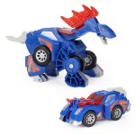 Jouet electrique moule sous pression de voiture de chariot de dinosaure transforme avec des lumières ... Jouet electrique moule sous pression de voiture de chariot de dinosaure transforme avec des lumières ...