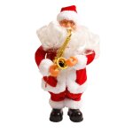 Jouets electriques de no�l pour le p�re no�l, d�coration de maison, poup�e de danse et chant debout, ...