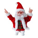 Jouets electriques pour pre nol, dcorations de nol, poupe pour personnes ages, cadeau secouant ...