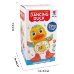 Jouets electroniques canard dansant, yeux clignotants amusants, lumire clignotante, secouez le corps, ...