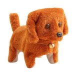 Jouet electronique en peluche pour enfants, robot, animaux domestiques, chien qui marche, cadeau d'anniversair ...