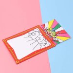Jouet pour enfants, grande taille, clown, carte a changement de couleur, cirque magique, accessoires ...