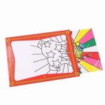 Jouet pour enfants, grande taille, clown, carte a changement de couleur, cirque magique, accessoires ...