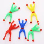 Jouet d'escalade flexible pour homme, 25 pi�ces, jouet mural collant, en plastique, pour enfant, cadeau ...