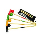 Jouets d et sport bte / jeux de croquet bois 73cm 4 bal