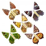 Jouet ferique volant papillon pour enfants, 5 pices, dcoration surprise pour mariage et anniversaire ...