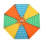 Jouets de fidget arc - en - ciel, jeu de f�te, echiquier simple, fossette popper, jouets sensoriels, ...