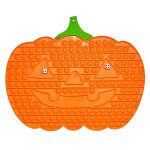 Jouets de fidget pour halloween, echiquier anti - stress, citrouille simple, fossette, anti - stress ...
