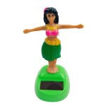 Jouet pour fille en danse a energie solaire, voiture hawaenne, dcoration de la maison, jupe en herbe, ...