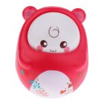 Jouet en forme de gobelet pour b�b�, poup�e en poly, animal mignon, inclin�, wobbler