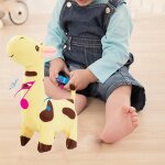 Jouets girafe flurfy, jouet electronique en peluche intelligent avec sons chantants a offrir