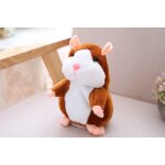 Jouet de hamster parlant, en peluche, souris falante, animal de compagnie, son, enregistrement, jolie ...