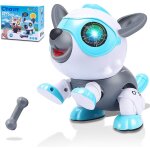 Jouet intelligent a commande vocale pour chien, capteur tactile, robot electronique, modle de chien, ...
