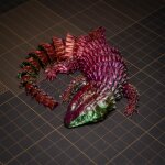 Jouet lzard 3d, camlon, imprim animal du bout des doigts, pour troubles de l'autisme et de l'hyperactivit ...