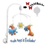 Jouet de lit mobile rotatif pour b�b�, mouvement m�canique, bo�te a musique, literie
