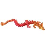Jouet lumineux dragon imprim en 3d, brille dans la nuit, dragon volant rotatif, aile articule, ornements ...