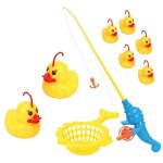 Jouet lumineux de p�che en piscine pour enfants, jeu interactif avec des canards dans l'eau, cadeau id�al, ...