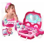 Jouet maison de jeu pour enfants, jouet de simulation, coiffeuse, voiture, peigne, miroir, s�che - cheveux, ...