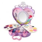 Jouet de maquillage pour enfants, boîte a cosmétiques portable lavable, outils de maquillage, jouets ... Jouet de maquillage pour enfants, boîte a cosmétiques portable lavable, outils de maquillage, jouets ...