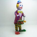 Jouet mécanique a remonter en métal, collection classique, horloge rétro, clown, batteur, robot, cadeau ... Jouet mécanique a remonter en métal, collection classique, horloge rétro, clown, batteur, robot, cadeau ...