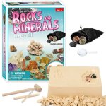 Jouets de minage en cristal, tr�sors de pirate, jouets d'astronomie, extraction de min�raux, jouet educatif ...