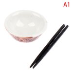 Jouet miniature de cuisine, maison de poupée, bol de plat chinois, baguettes, ensemble de vaisselle, ... Jouet miniature de cuisine, maison de poupée, bol de plat chinois, baguettes, ensemble de vaisselle, ...