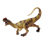 Jouet du monde des dinosaures 066b, figurine vive du jurassique dilophosaure, jouet scientifique miniature, ...