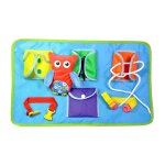 Jouets montessori pour bébés, livres en tissu doux 3d pour tout - petits, livre opposé, calme, robe, ... Jouets montessori pour bébés, livres en tissu doux 3d pour tout - petits, livre opposé, calme, robe, ...